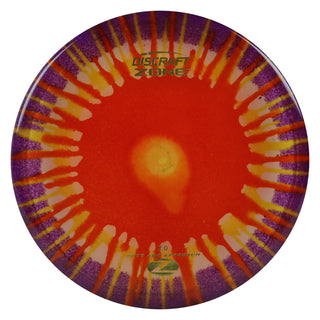 Discraft Disc Golf Z Line Fly Dye Zone Putter 4/3/0/3 Red Splat/Gold 173g