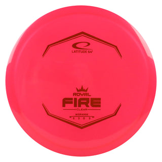 Latitude 64 Royal Clear Fire Midrange Disc 5/3/0/3 Red/Orange 174 grams