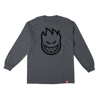 Spitfire Wheels Longsleeve Shirt Bighead Charcoal/Black
