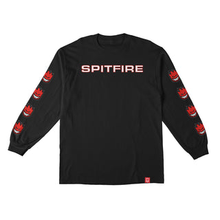 Spitfire Wheels Longsleeve Shirt Classic 87 Bighead Fill Sleeve Black/Red/White/Black