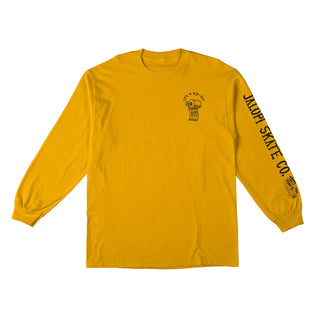 Anti Hero Skateboards Longsleeve Shirt Jalopi Ripoff Gold/Black