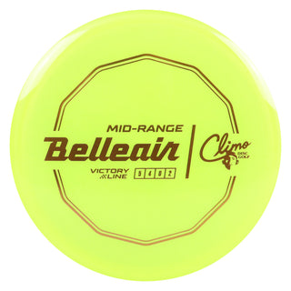 Climo Disc Golf Victory Line Belleair Midrange 5/4/0/2 Yellow/Orange 172 grams