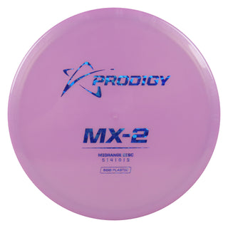 Prodigy Disc Golf 500 MX-2 Midrange Disc 5/4/0/3 Purple/Blue Shatter 176 grams
