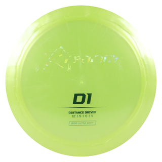 Prodigy Disc Golf 500 Ultra Soft D1 Distance Driver 12/5/0/4 DayGlo/Ghost Shatter/Olive 165 grams