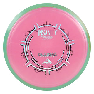 Axiom Disc Golf Plasma Insanity Distance Driver 9/5/-2/1.5 Pink/Mint Blend 168 grams