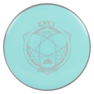 Axiom Disc Golf Fission Envy Putter 3/3/0/2 Hot Teal/Grey 172 grams
