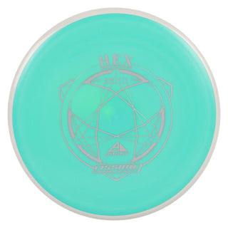 Axiom Disc Golf Fission Hex Midrange 5/5.5/-1/1 Green/White 176 grams