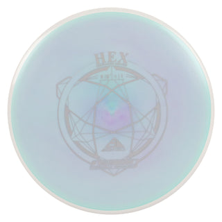 Axiom Disc Golf Fission Hex Midrange 5/5.5/-1/1 Powder Blue/White 159 grams