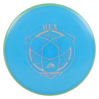 Axiom Disc Golf Fission Hex Midrange 5/5.5/-1/1 Blue/Teal 174 grams
