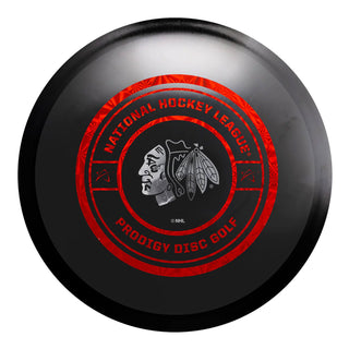Prodigy Disc Golf "The Puck" P Model OS 400 NHL Color Foil Series Stamp 3/4/0/3 Chicago Blackhawks 173 grams