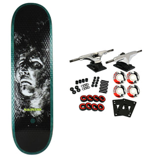 Madness Skateboard Complete Trey Wood Rider Stock 8.5"
