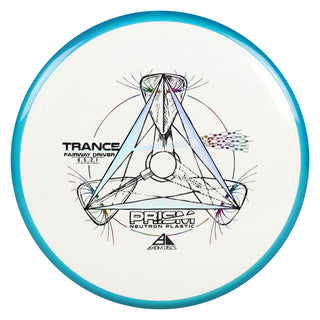 Axiom Disc Golf Prism Neutron Trance Fairway Driver 8/5/-2/1 White/Turquoise 172 grams