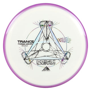 Axiom Disc Golf Prism Neutron Trance Fairway Driver 8/5/-2/1 White/Purple 172 grams