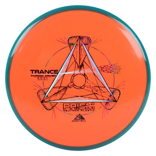 Axiom Disc Golf Prism Neutron Trance Fairway Driver 8/5/-2/1 Orange/Turquoise 172 grams