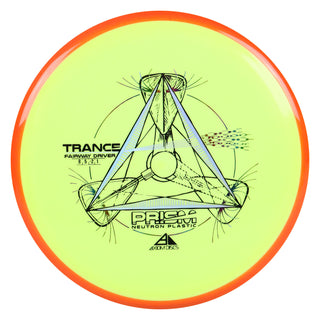 Axiom Disc Golf Prism Neutron Trance Fairway Driver 8/5/-2/1 Yellow/Orange 172 grams