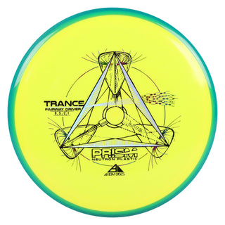 Axiom Disc Golf Prism Neutron Trance Fairway Driver 8/5/-2/1 Yellow/Turquoise 172 grams