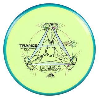 Axiom Disc Golf Prism Neutron Trance Fairway Driver 8/5/-2/1 Pastel Yellow/Turquoise 172 grams