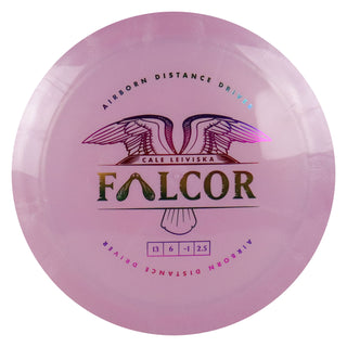 Prodigy Disc Golf 500 Airborn Falcor Distance Driver 13/6/-1/2.5 Dark Pink/Rainbow 174 grams