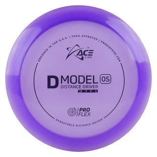 Ace Line Disc GolfÂ ProFlex D Model OS Distance Driver 13/5/0/4 Purple/Black 173 grams