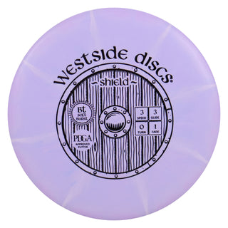 Westside Disc Golf Putter BT Soft Burst Shield 3/3/0/1 Purple/Black 175 grams