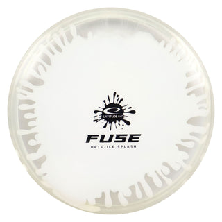 Latitude 64 Disc Golf Opto-Ice Splash Fuse Midrange 5/6/-1/0 White/Black 177 grams