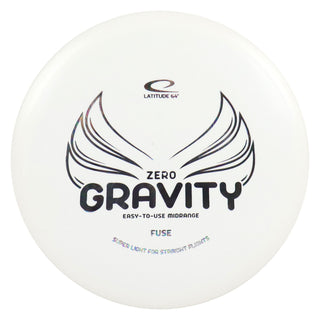 Latitude 64 Disc Golf Zero Gravity Fuse Midrange 5/6-1/0 White/Oil Slick 125 grams