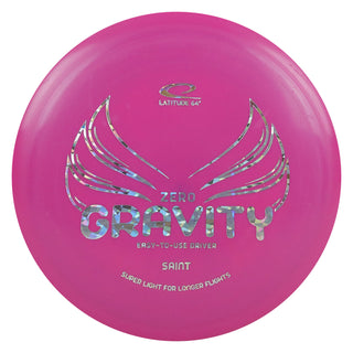 Latitude 64 Disc Golf Zero Gravity Saint Fairway Driver 9/7/-1/2 Purple/Holo Shatter 128 grams