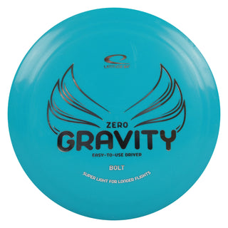 Latitude 64 Disc Golf Zero Gravity Bolt Distance Driver 13/6/-2/3 Turquoise/Silver 125 grams