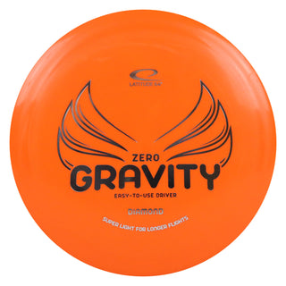 Latitude 64 Disc Golf Zero Gravity Diamond Fairway Driver 8/6/-3/1 Orange/Silver 118 grams