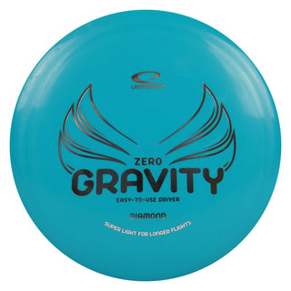 Latitude 64 Disc Golf Zero Gravity Diamond Fairway Driver 8/6/-3/1 Turquoise/Silver 119 grams