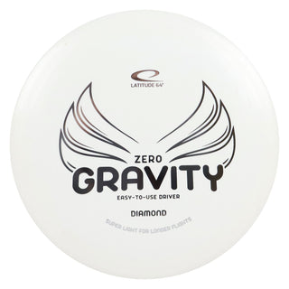 Latitude 64 Disc Golf Zero Gravity Diamond Fairway Driver 8/6/-3/1 White/Silver 120 grams