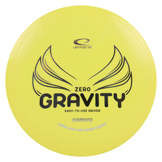 Latitude 64 Disc Golf Zero Gravity Diamond Fairway Driver 8/6/-3/1 Yellow/Silver 117 grams