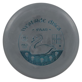 Westside Disc Golf BT Soft Swan 2 Putter 3/3/-1/0 Dark Grey/Blue 173 grams