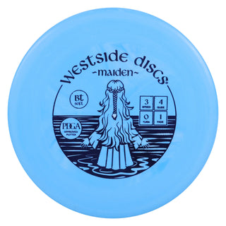 Westside Disc Golf BT Soft Maiden Putter 3/4/0/1 Blue/Indigo 173 grams