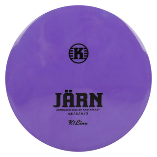 Kastaplast Disc Golf K1 Jarn Putter 4.5/3/0/3 Purple/Black 176 grams
