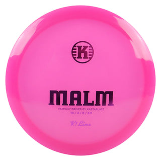 Kastaplast Disc Golf K1 Malm Fairway Driver 10/4/0/2.5 Clear Pink/Purple 176 grams