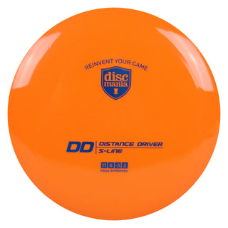 Discmania Disc Golf S-Line DD Distance Driver 11/6/-3/2 Orange/Blue 174 grams