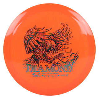Latitude 64 Disc Golf Opto Air Diamond Fairway Driver 8/6/-3/1 Orange/Turquoise 147 grams