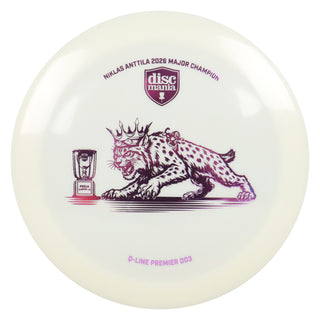 Discmania Disc Golf Niklas Anttila Triumph Series Premier Q-Line DD3 White/Lavender 175 grams