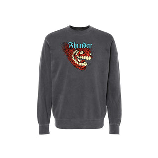 Thunder Trucks Crew Sweatshirt Screaming Grimple Pigment Black