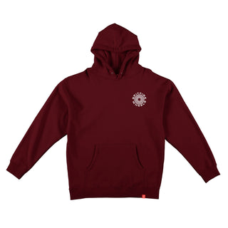 Spitfire Wheels Hoody Classic 87 Swirl Fill Pullover Maroon/White/Black
