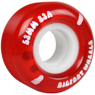 Baker Complete Logo Red/White 8.125" with 83A Soft Wheels