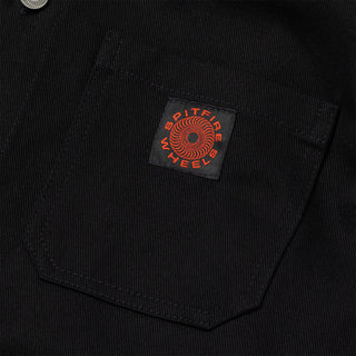 Spitfire Wheels Coat Classic 87 Swirl Shirt Jacket Black