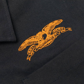 Anti Hero Skateboards Coat Basic Eagle Stash Jacket Black/Orange