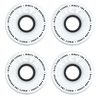 Ricta Wheels 54mm Clouds 92A White/Black