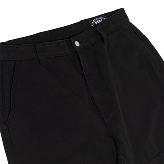 Real Skateboards Pants Tough Threads Custom Canvas Black
