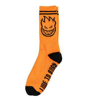 Spitfire Wheels Socks Bighead Orange/Black