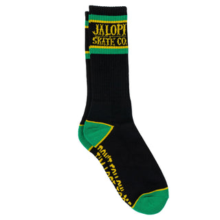 Anti Hero Skateboards Socks Jalopi I'm Lost Too Black/Green/Yellow