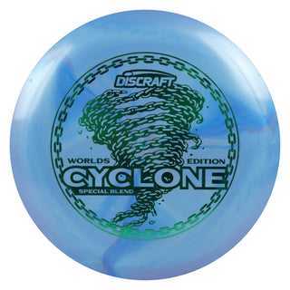 Discraft Disc Golf 2026 Worlds ESP Swirl Cyclone Fairway Driver Blue/Green 173-174g