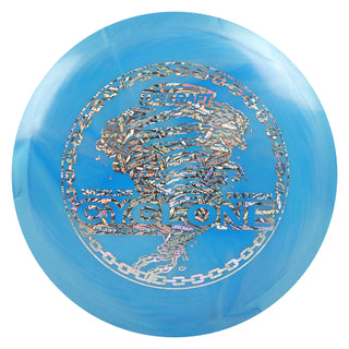 Discraft Disc Golf 2026 Worlds ESP Swirl Cyclone Fairway Driver Blue/Discraft Holo 170-172g